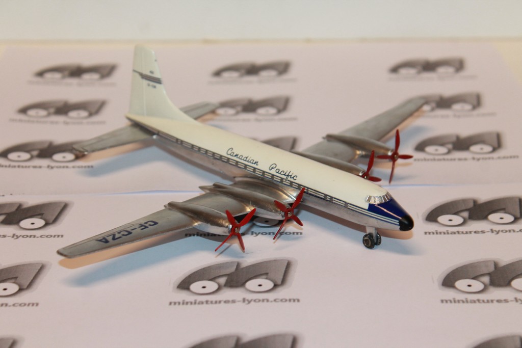 AEROBUS BRISTOL BRITANNIA CANADIA PACIFIC DINKY TOYS 1/200°