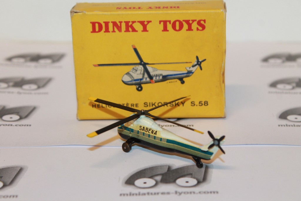 HELICOPTERE SIKORSKY S.58 DINKY TOYS 1/200°