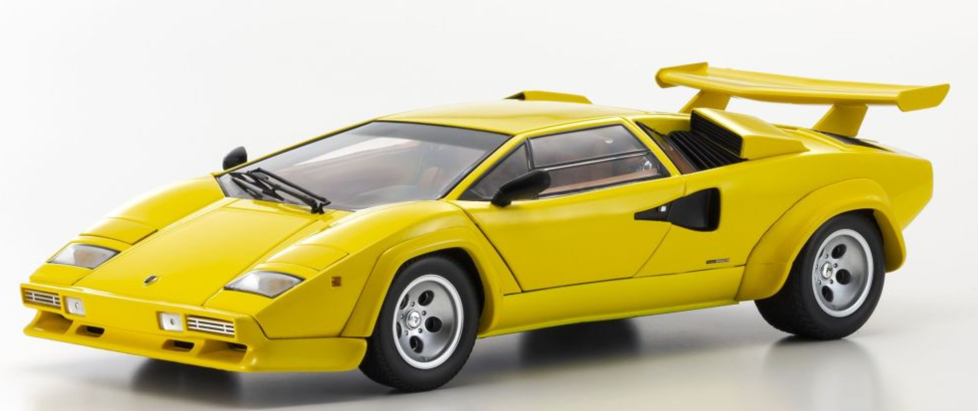 LAMBORGHINI COUNTACH LP 5000 YELLOW KYOSHO 1/18°