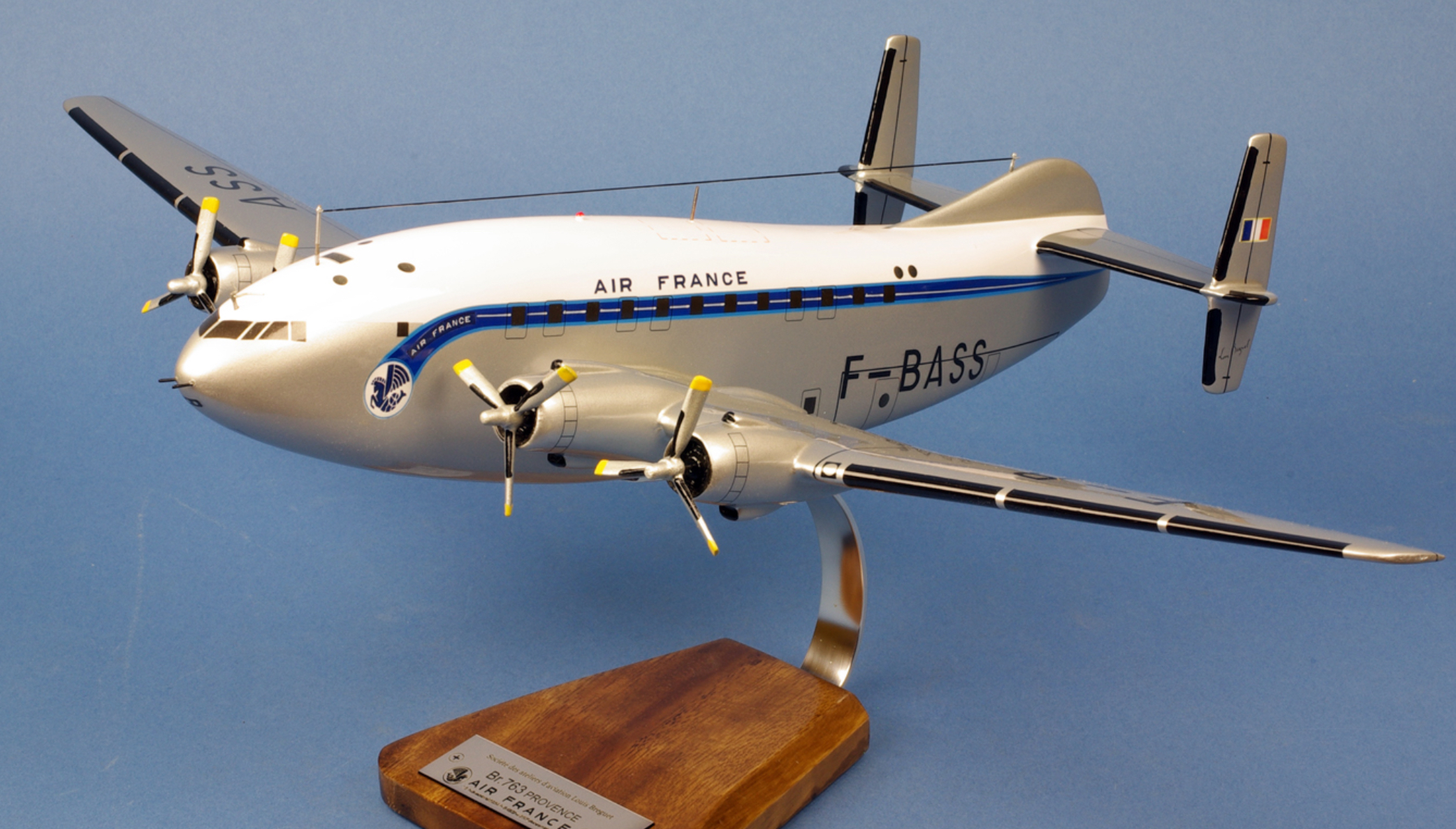Breguet 763 Provence 2-ponts Air France F-BASS PILOT’S 1/72°
