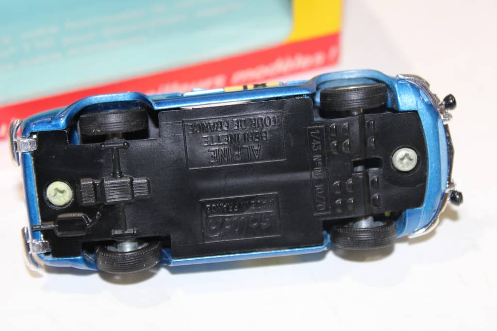 Solido 1/43 N° 181 Voiture Alpine Berlinette A110, Rallye 1600 Tour De