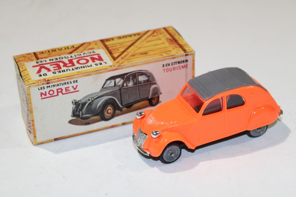 CITROEN 2CV ORANGE 1960 NOREV 1/43°