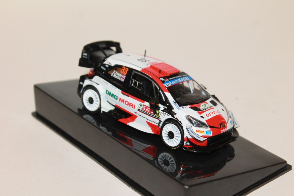 TOYOTA YARIS WRC N°33 RALLY YPRES 2021 IXO 1/43°