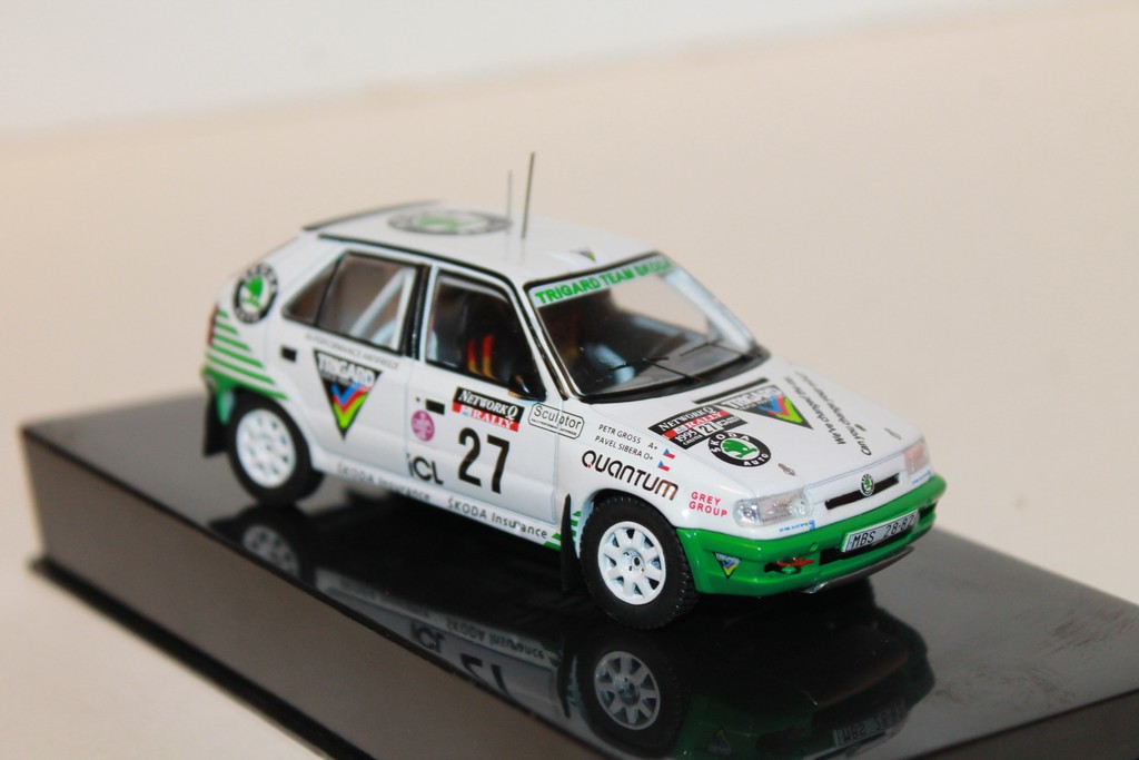 SKODA FELICIA KIT CAR N°27 RAC RALLY 1995 IXO 1/43°