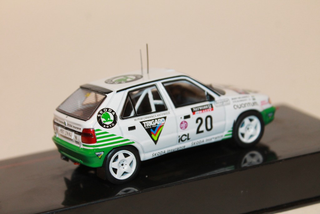 SKODA FELICIA KIT CAR N°20 RAC RALLY 1995 IXO 1/43°