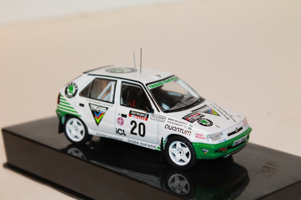 SKODA FELICIA KIT CAR N°20 RAC RALLY 1995 IXO 1/43°