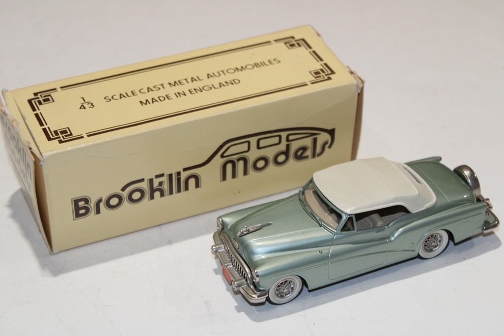 BUICK SKYLARK VERT METAL 1953 BROOKLIN 1/43°