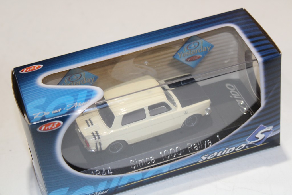 SIMCA 1000 RALLYE 1 BEIGE SOLIDO 1/43°