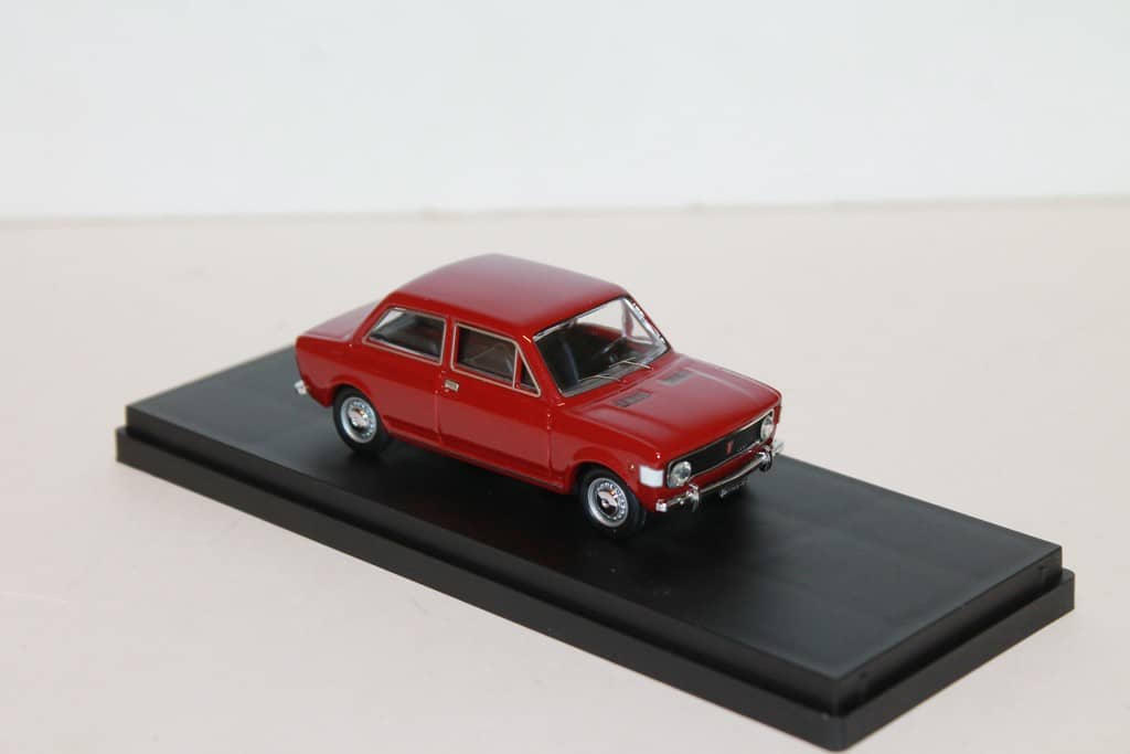 Fiat 128 1/43 Rio blue 1969 2-Türer diecast model cars