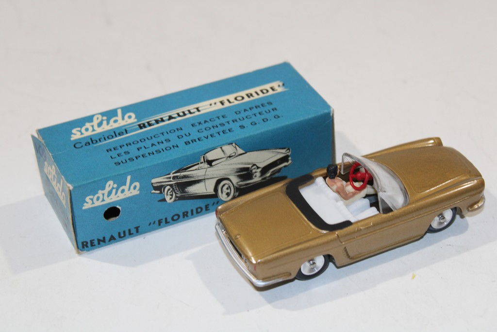 RENAULT FLORIDE OR 1963 SOLIDO 1/43°