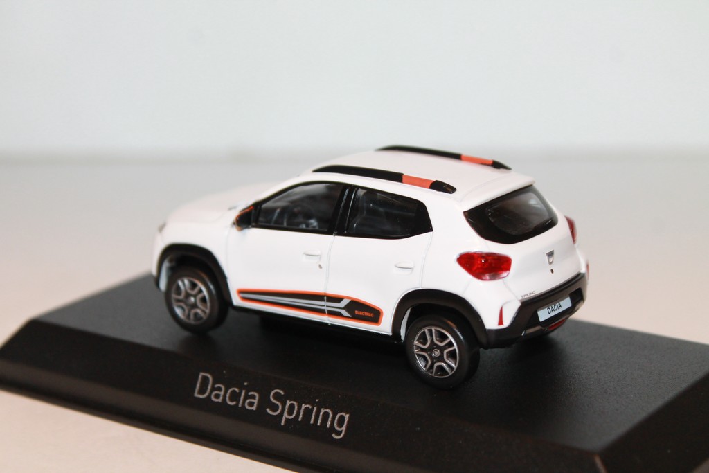 DACIA SPRING COMFORT 2022 BLANC KAOLIN NOREV 1/43°