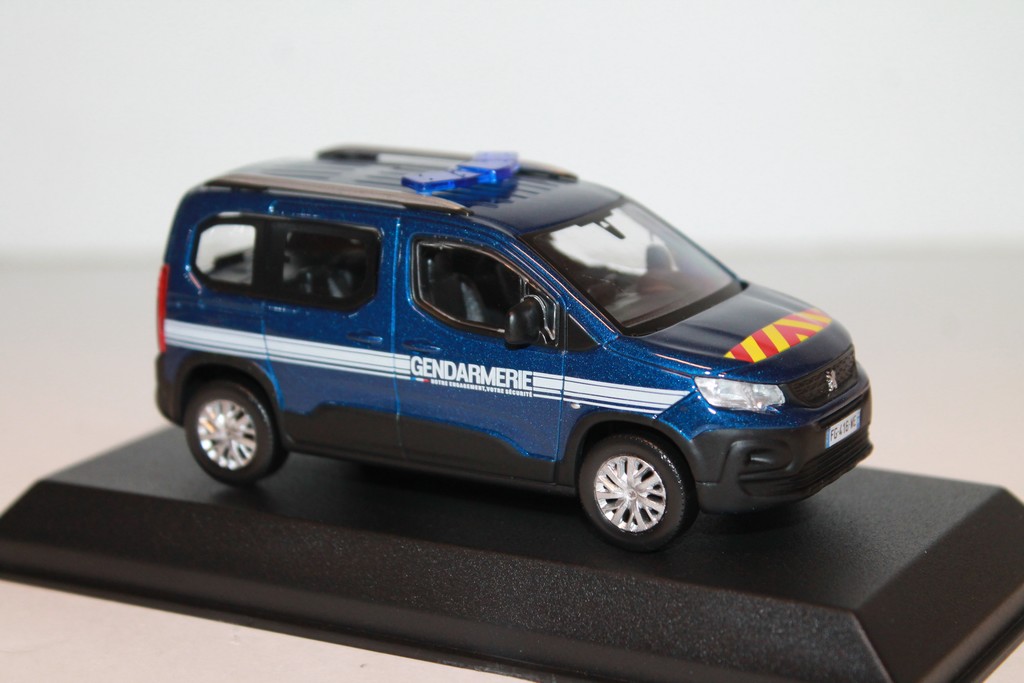 PEUGEOT RIFTER 2019 GENDARMERIE OUTREMER NOREV 1/43°