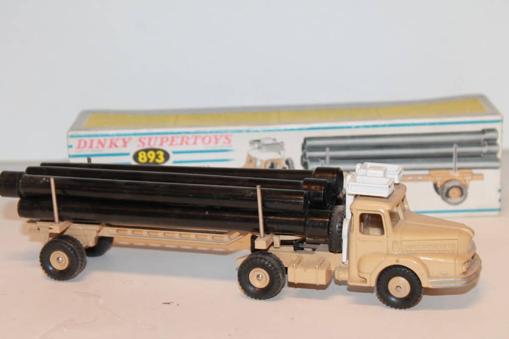 Dinky Toys TRACTEUR UNIC SAHARIEN + BOITE D'ORIGINE 893