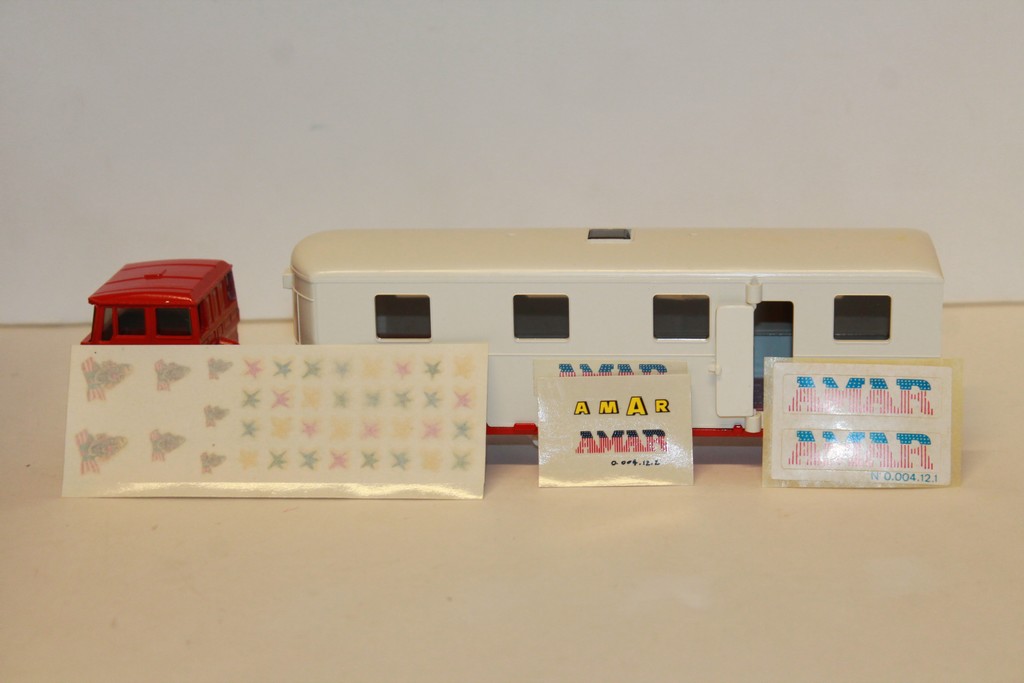 CAMION ROULOTTE CIRQUE AMAR SOLIDO 1/43°
