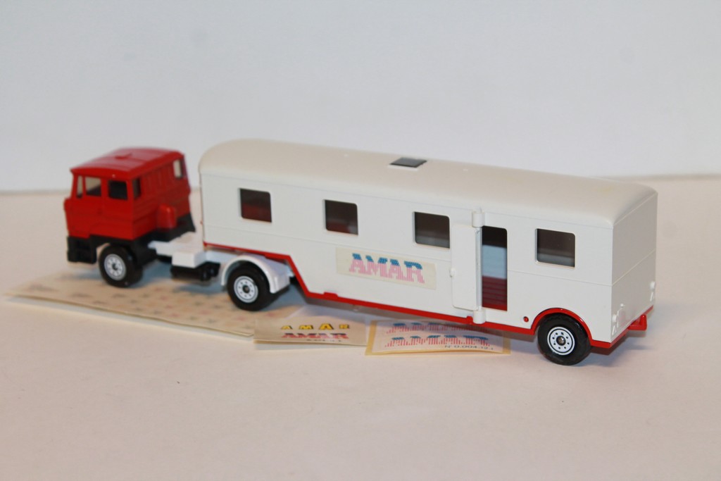 CAMION ROULOTTE CIRQUE AMAR SOLIDO 1/43°