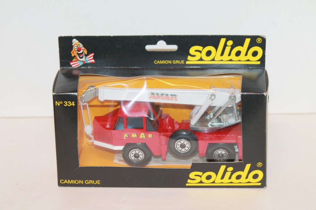 CAMION GRUE AMAR CIRCUS SOLIDO 1/43°