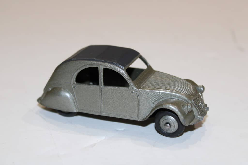 CITROEN 2CV FOURGONNETTE Rouge Dinky Toys 1/43 Sans