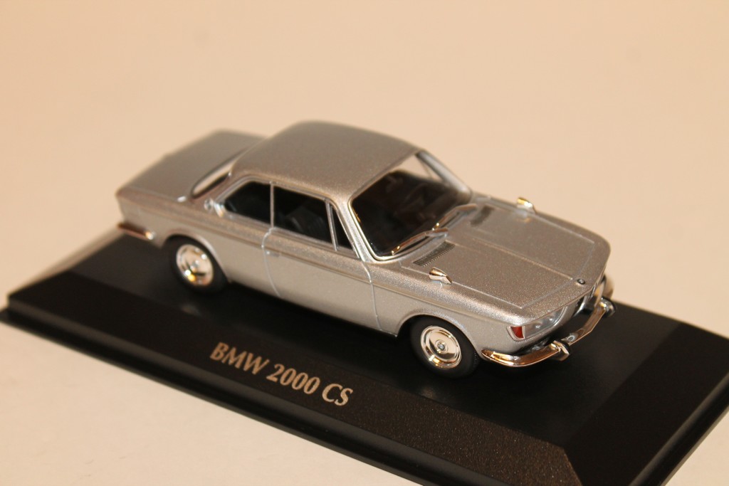 BMW 2000 CS ARGENT 1967 MAXICHAMPS 1/43°