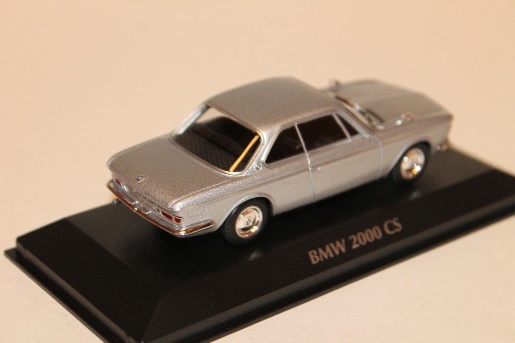 BMW 2000 CS ARGENT 1967 MAXICHAMPS 1/43°