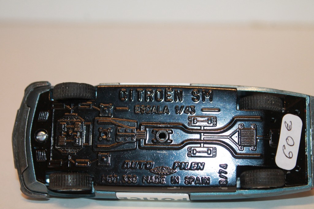 CITROEN SM POLICE AUTO PILEN 1/43°