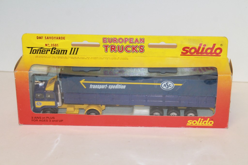 DAF TRANSPORT ASG SPEDITION SOLIDO 1/55°