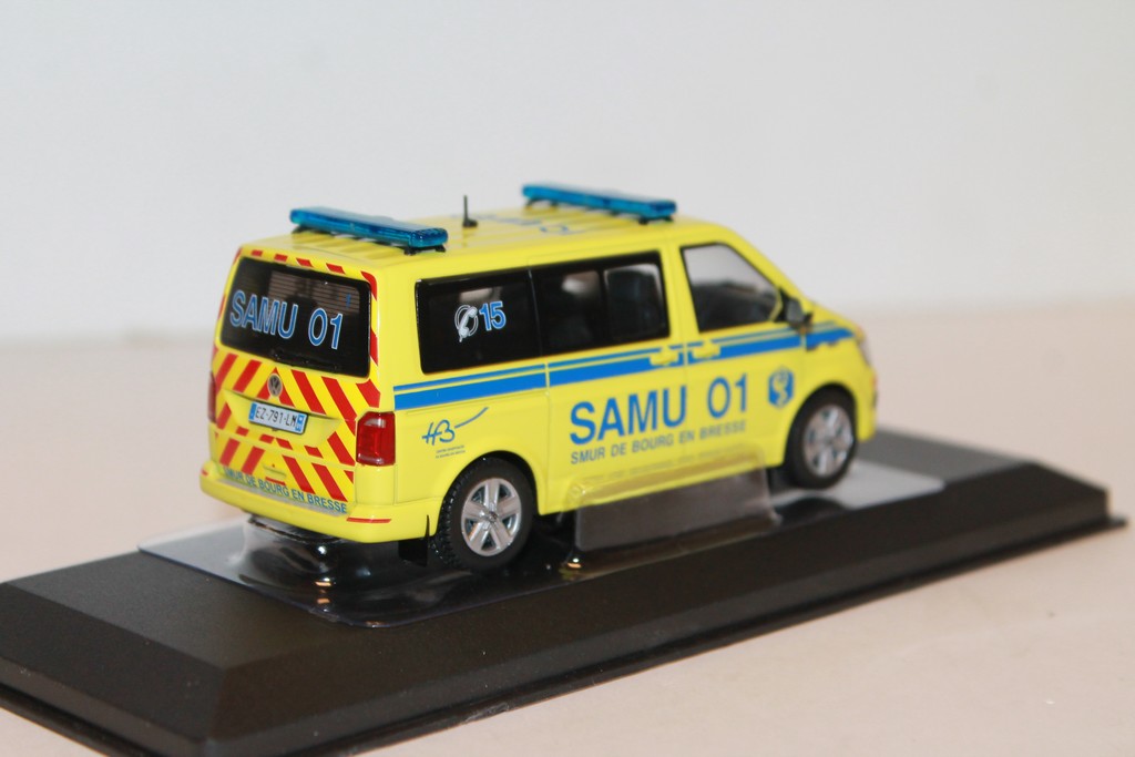 VOLKSWAGEN T6 SAMU "01 AIN - BOURG-EN-BRESSE" ODEON 1/43°