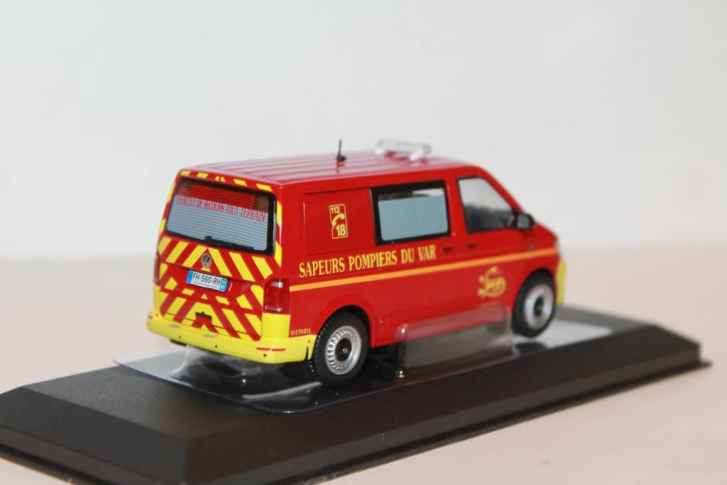 Volkswagen - Combi T6 Pompiers du Var - ODEON - 1/43 - Voiture