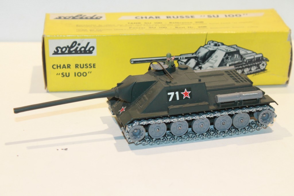CHAR RUSSE TANK SU 100 SOLIDO 1/43°