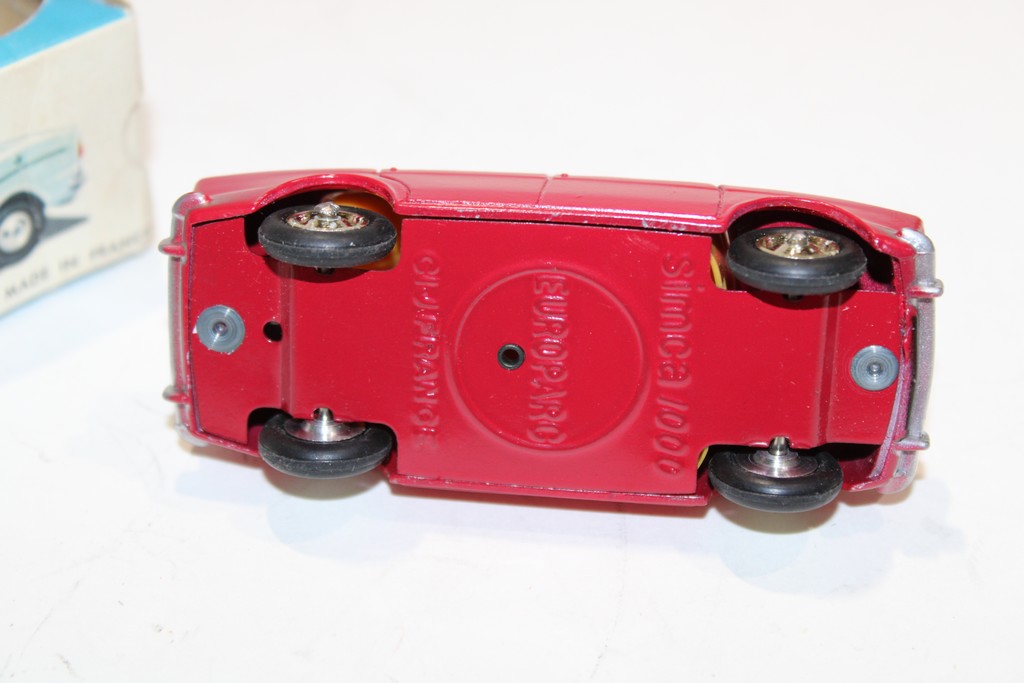 SIMCA 1000 ROUGE 1968 CIJ 1/43°