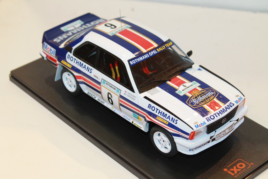 OPEL ASCONA 400 #1 W.ROHRL-C.GEISTDORFER RALLY ACROPOLIS 1982 IXO 1/18°