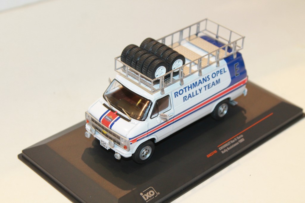 CHEVROLET VAN G-SERIE RALLY ASSISTANCE 1983 IXO 1/43°