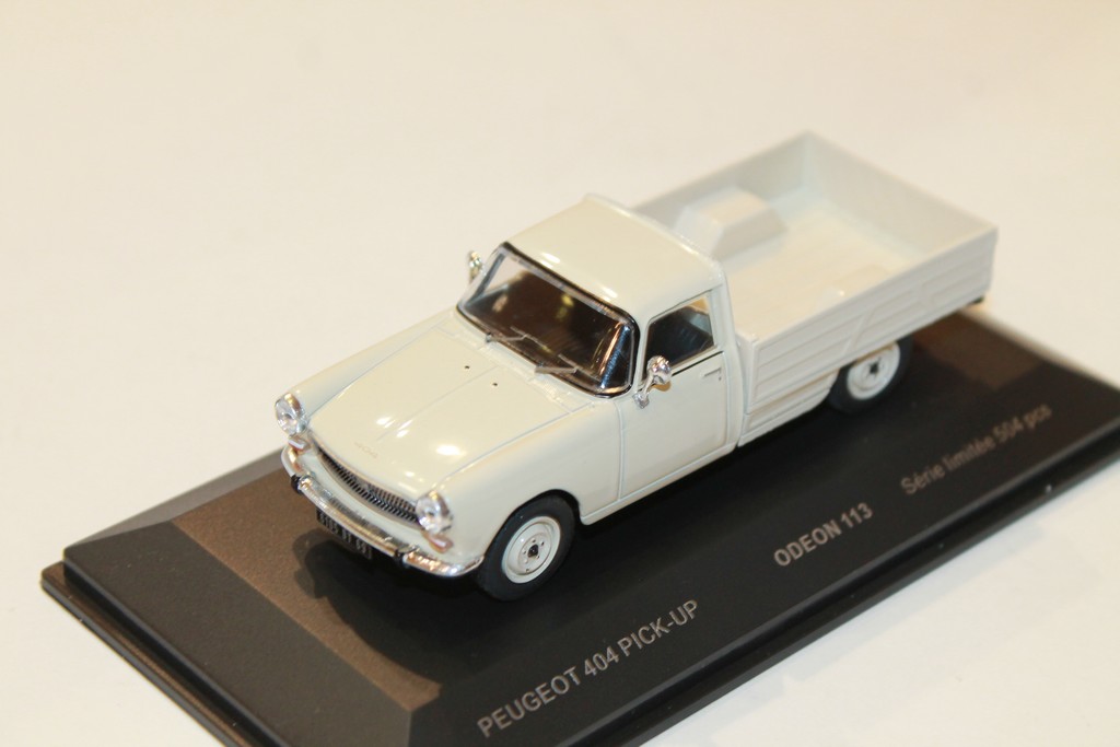 PEUGEOT 404 PICK-UP 1966 ODEON 1/43°