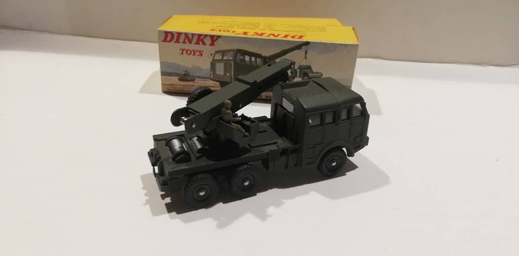 Dinky Toys N°826 - Camion De Dépannage Militaire Berliet - Occasion