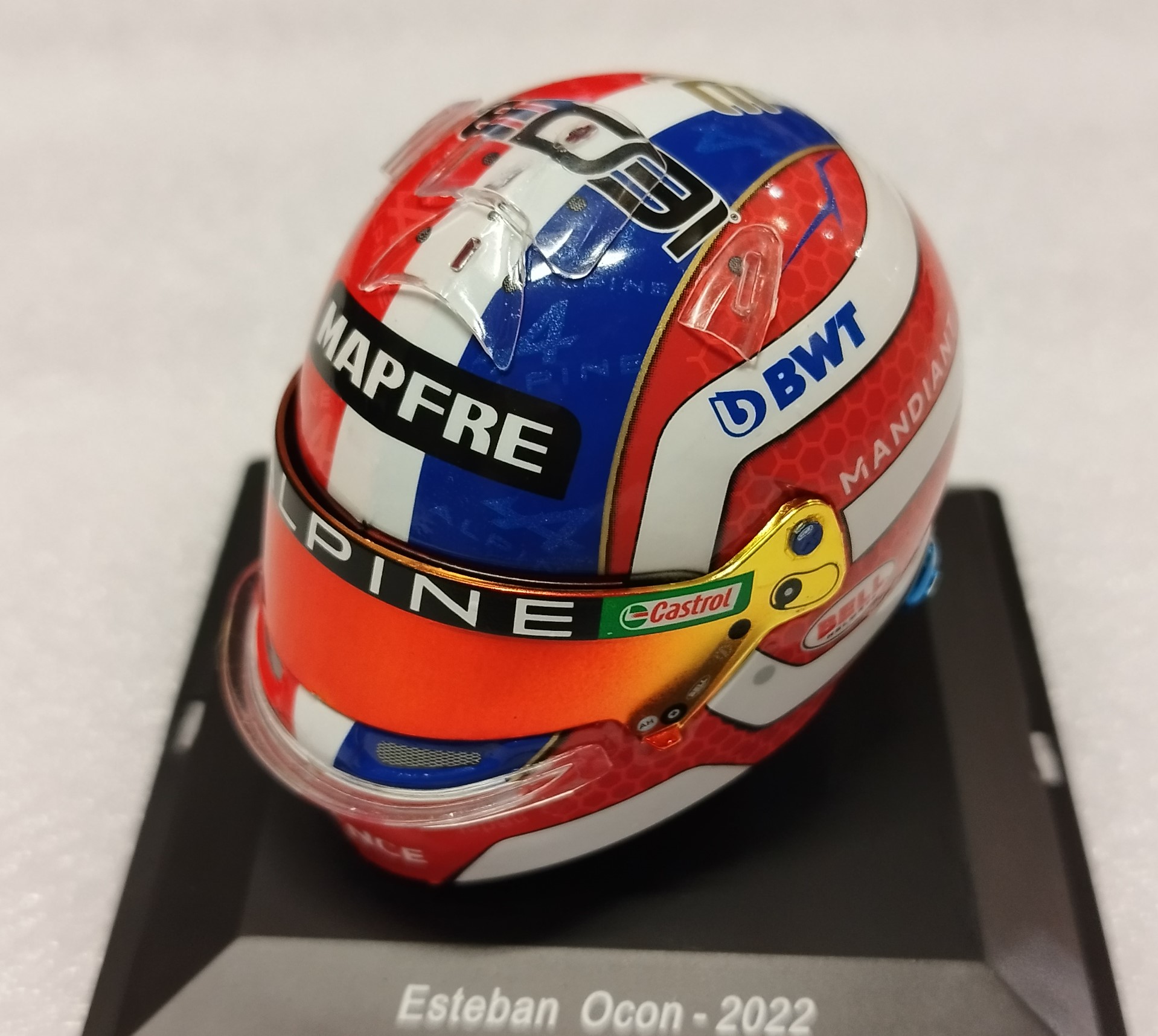 CASQUE ESTEBAN OCON 2022 SPARK 1/5°