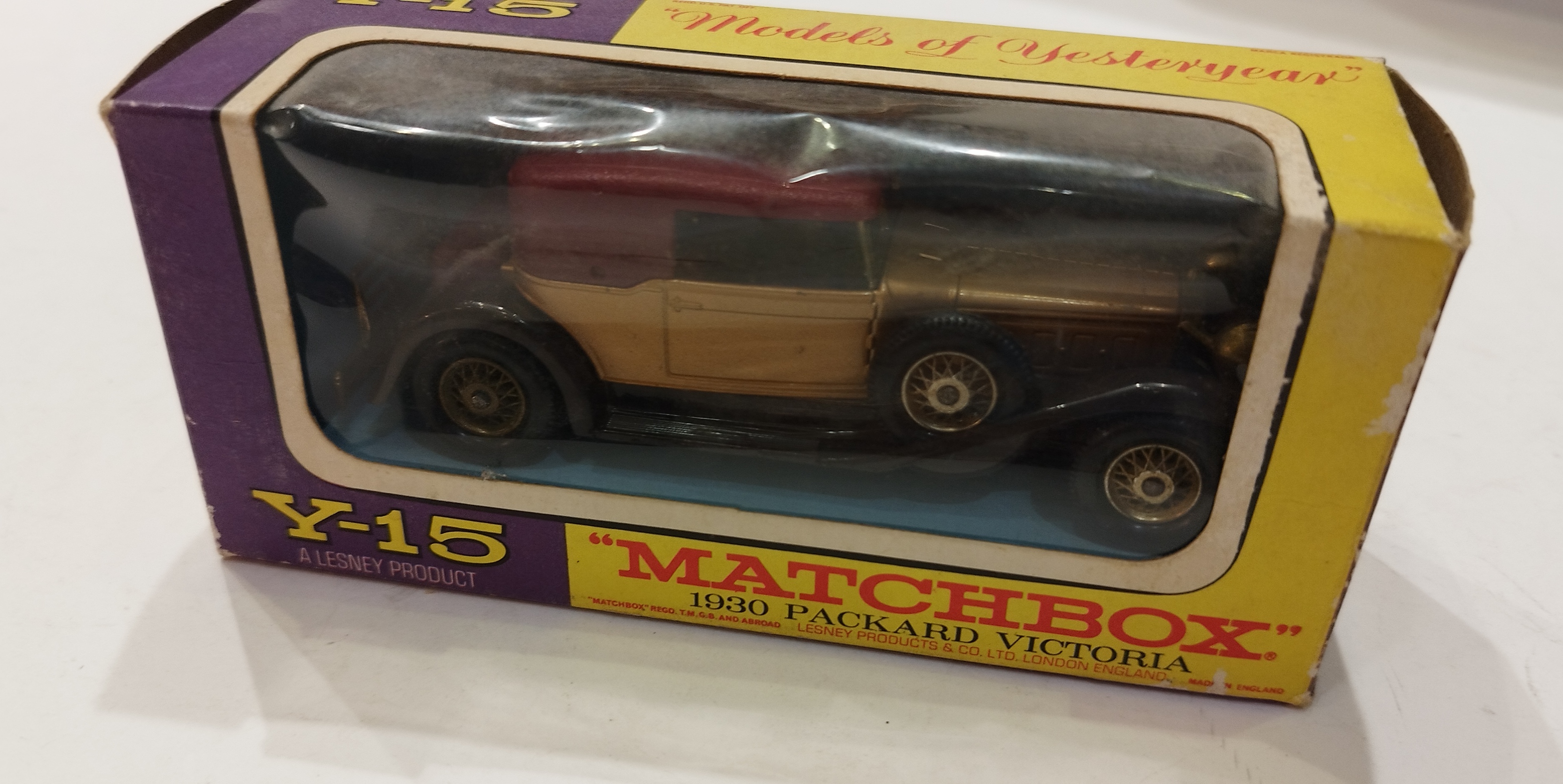 PACKARD VICTORIA OR 1930 MATCHBOX 1/43°