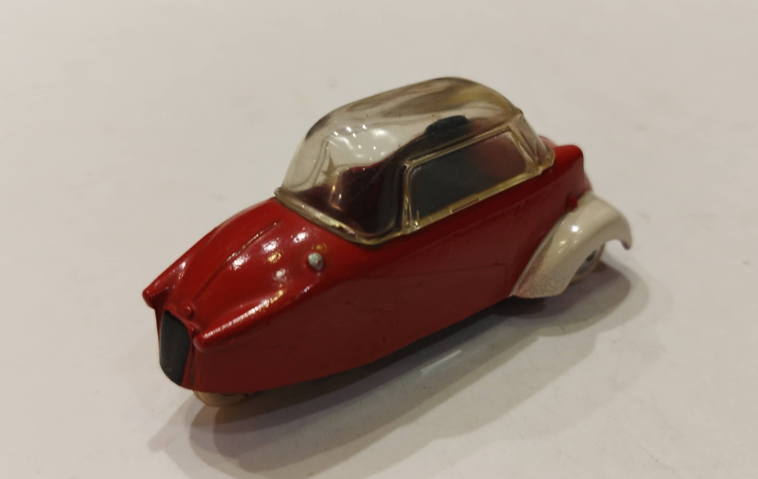 Modèle Réduit Quiralu - Messerschmitt Tricycle 1959 - Échelle 1:43 - Métal - Occasion