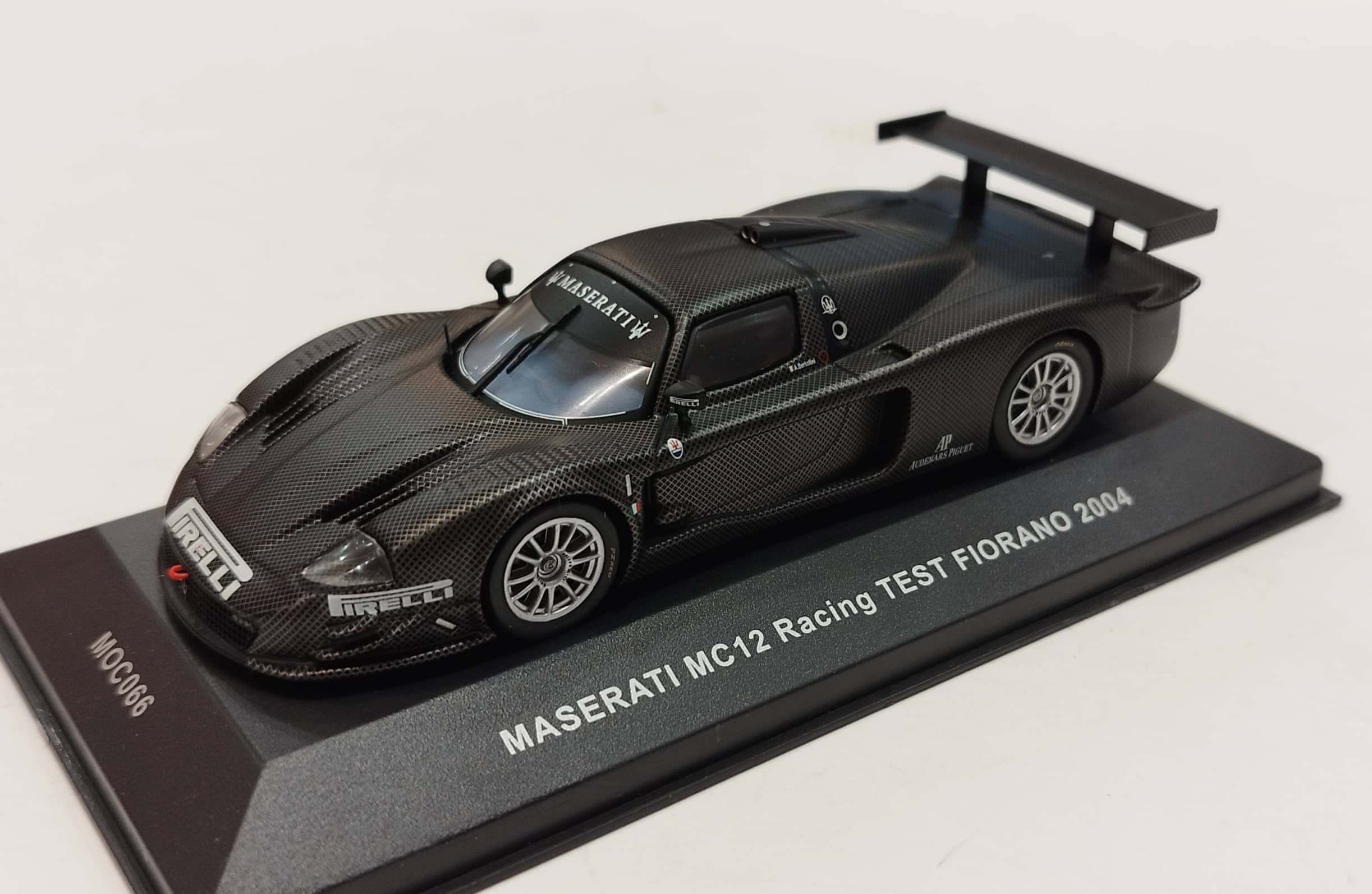 MASERATI MC12 RACING TEST FIORANO 2004 IXO 1/43°
