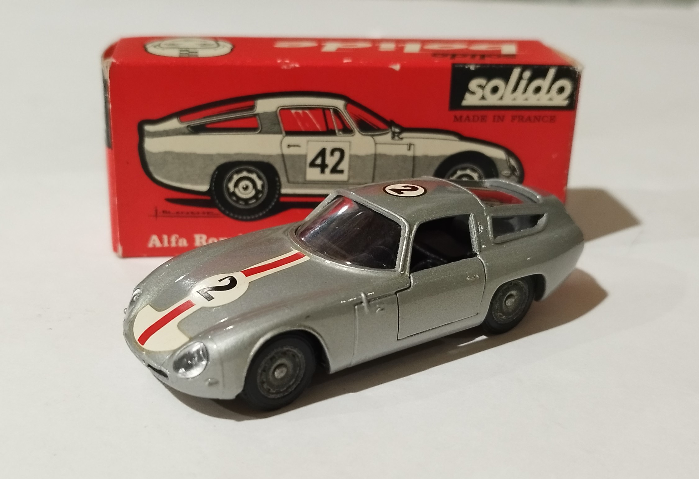 ALFA ROMEO GIULIA GTZ 1964 - SOLIDO 1/43