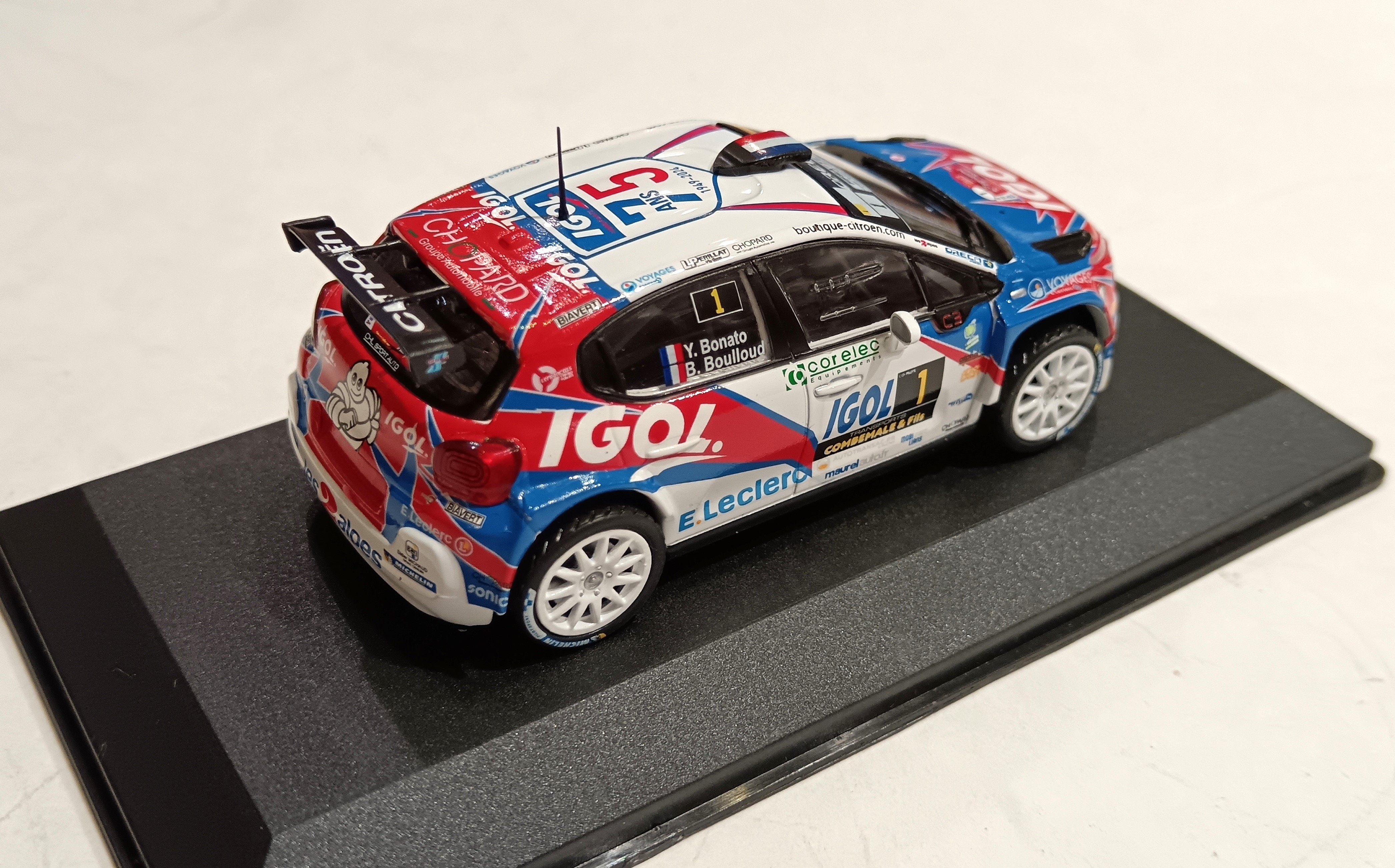 CITROEN C3 RALLY ' ROUERGUE AVEYRON OCCITANIE ' 2023 BONATO / BOULLOUD