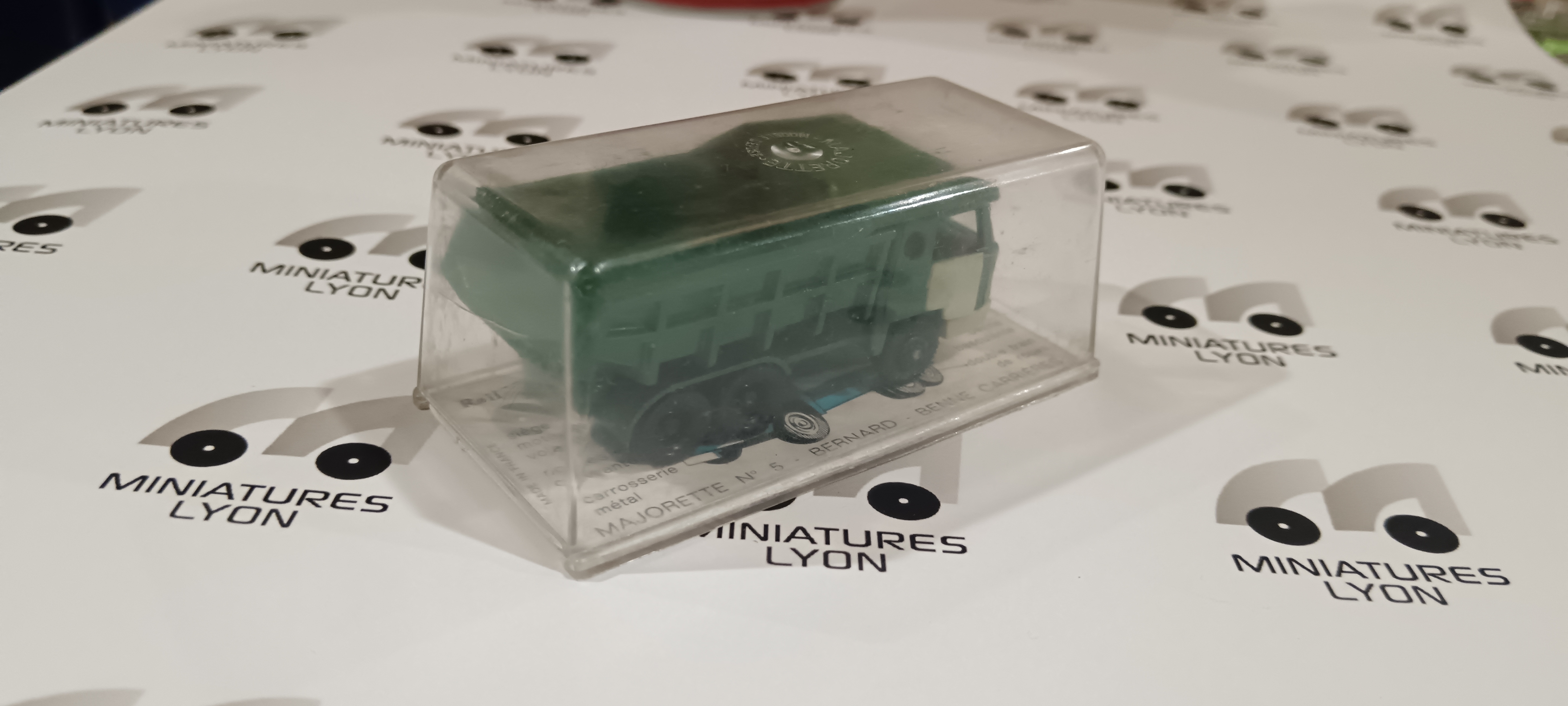 BERNARD BENNE CHANTIER VERT MAJORETTE 1/87