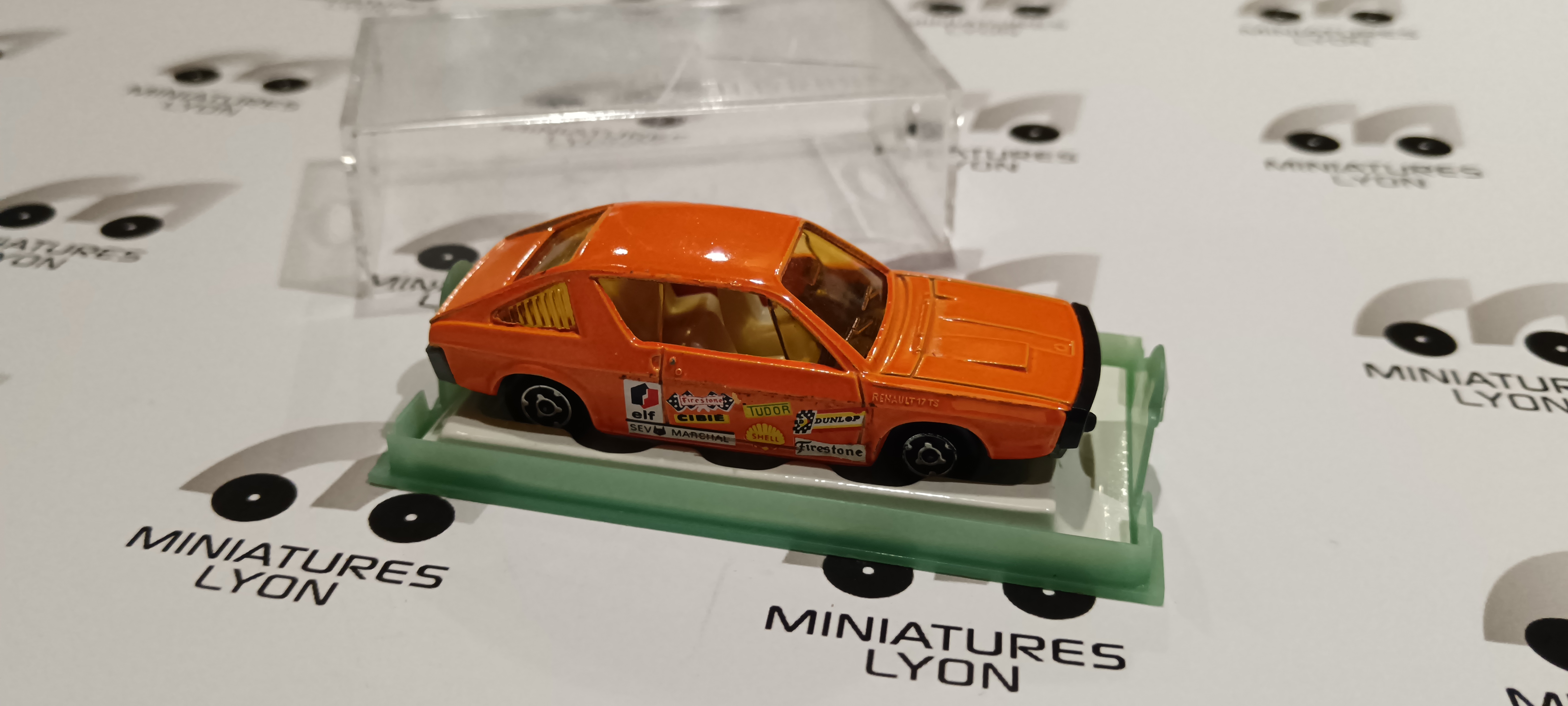 RENAULT 17TS RALLYE ORANGE MAJORETTE 1/64