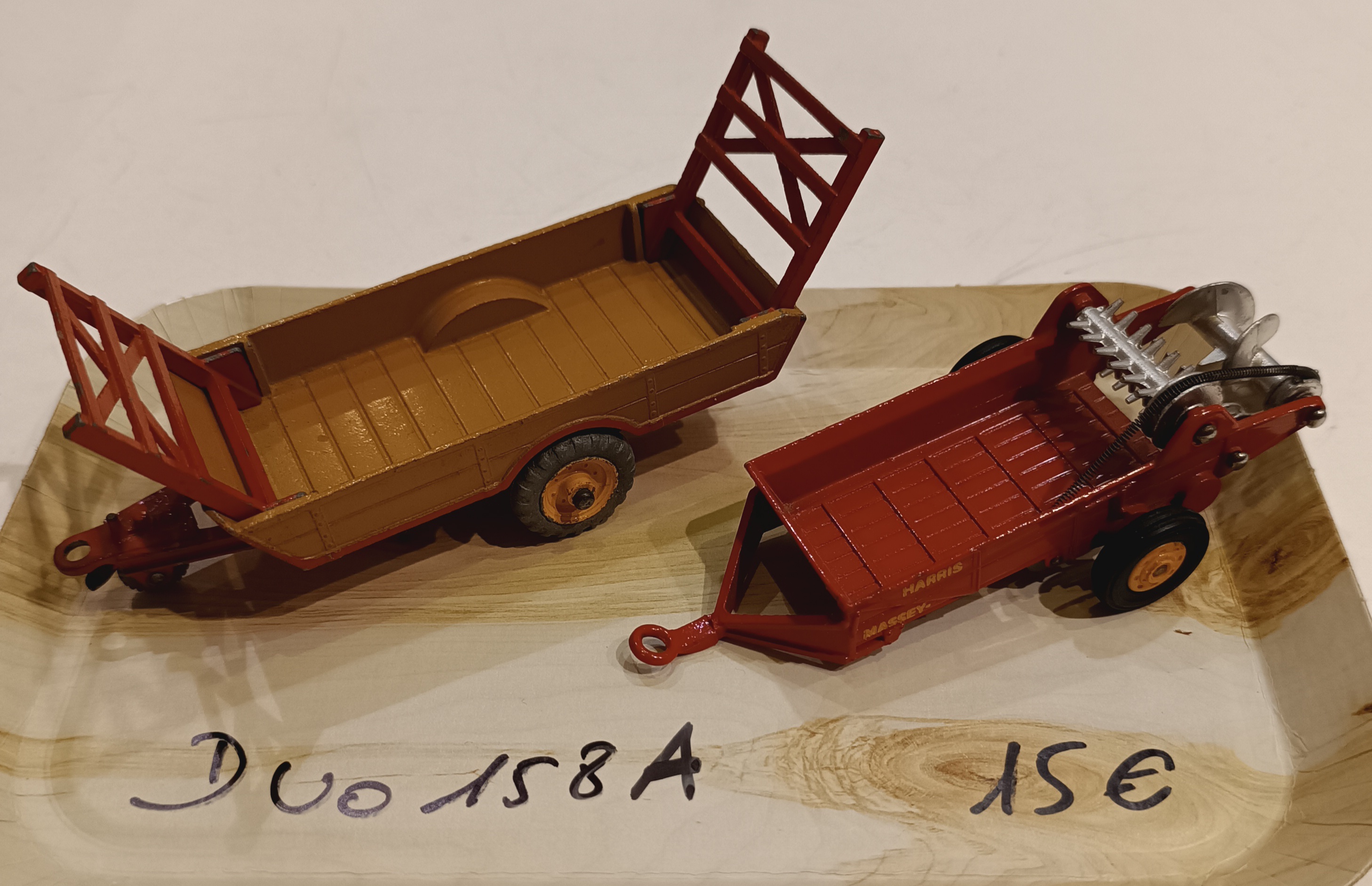 Duo remorques Dinky
