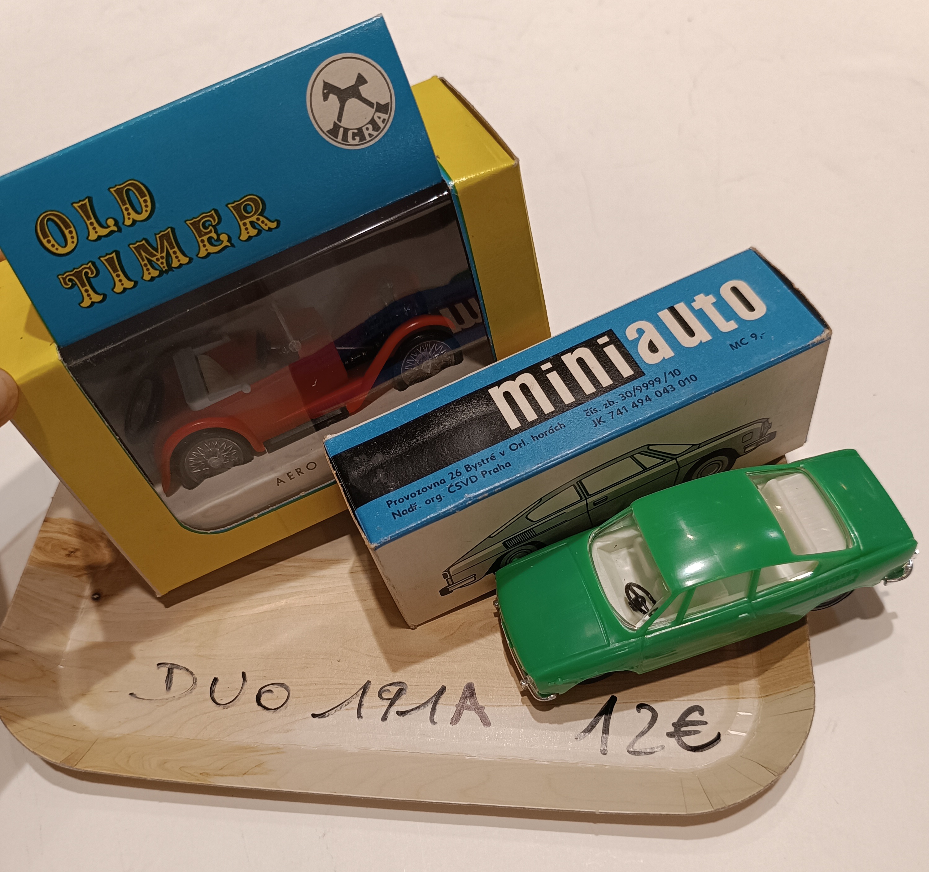 DUO jouets tchèques 1/43