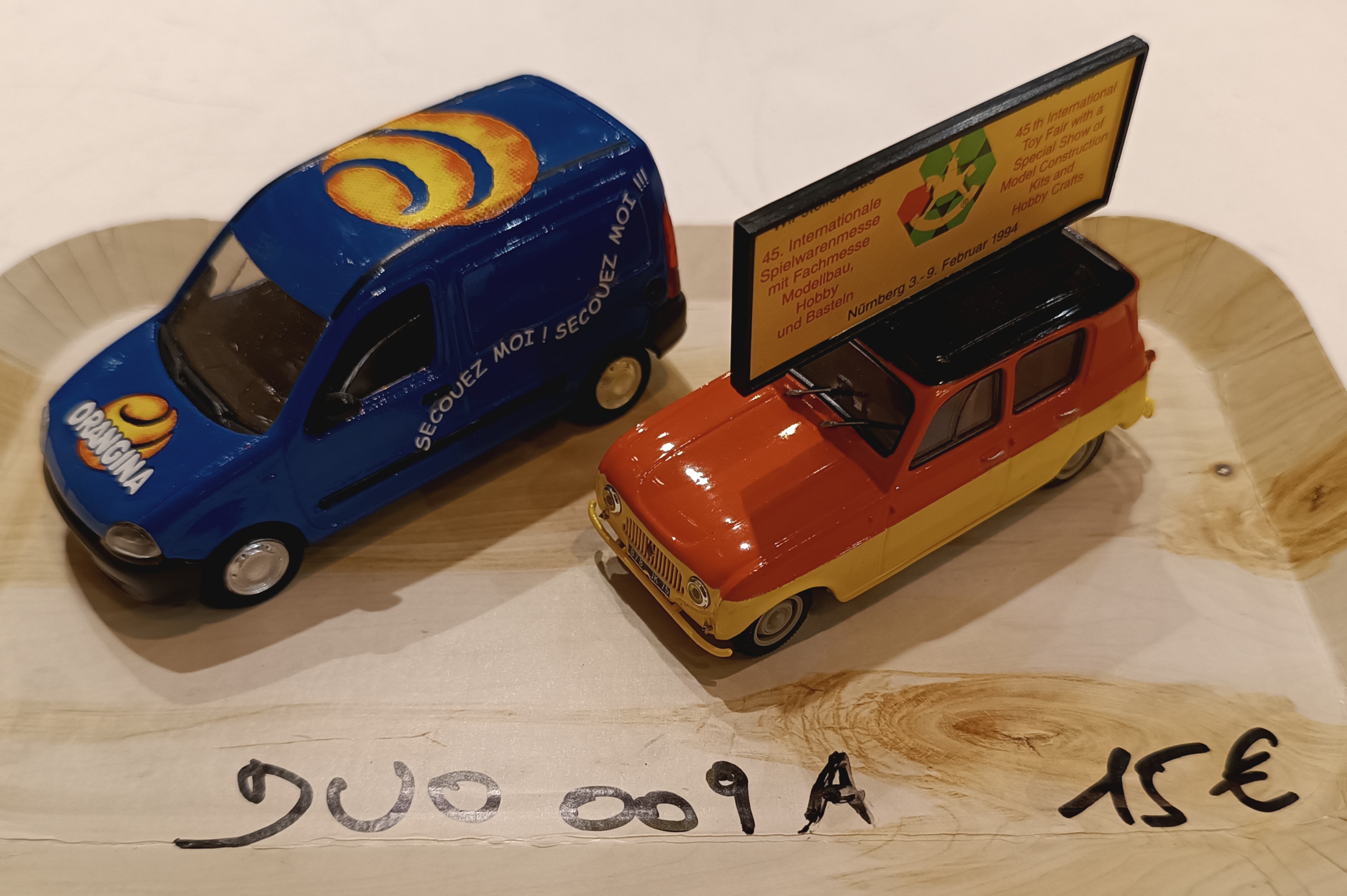 DUO publicitaire Renault 1/43