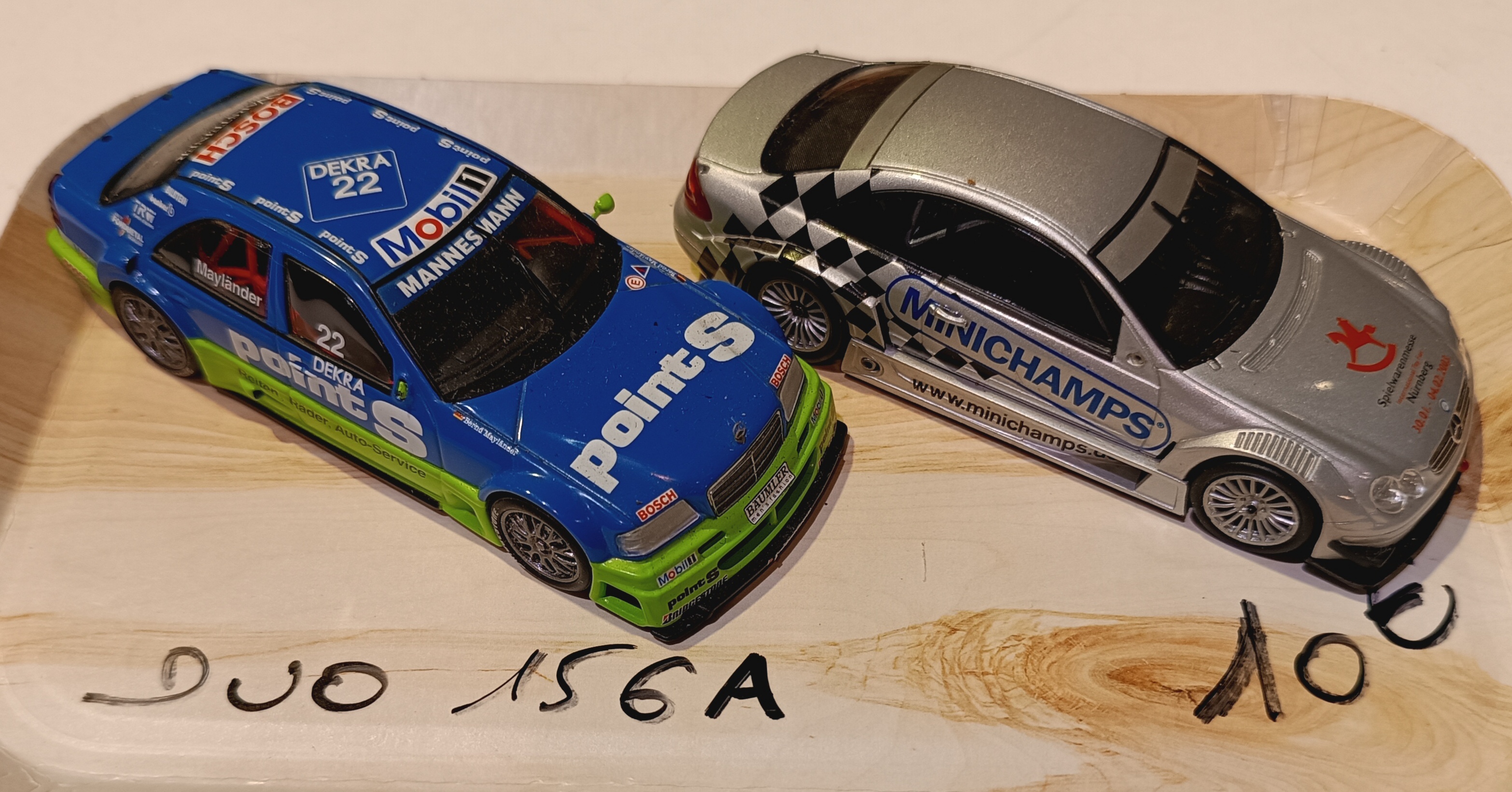 DUO Compétition Mercedes 1/43