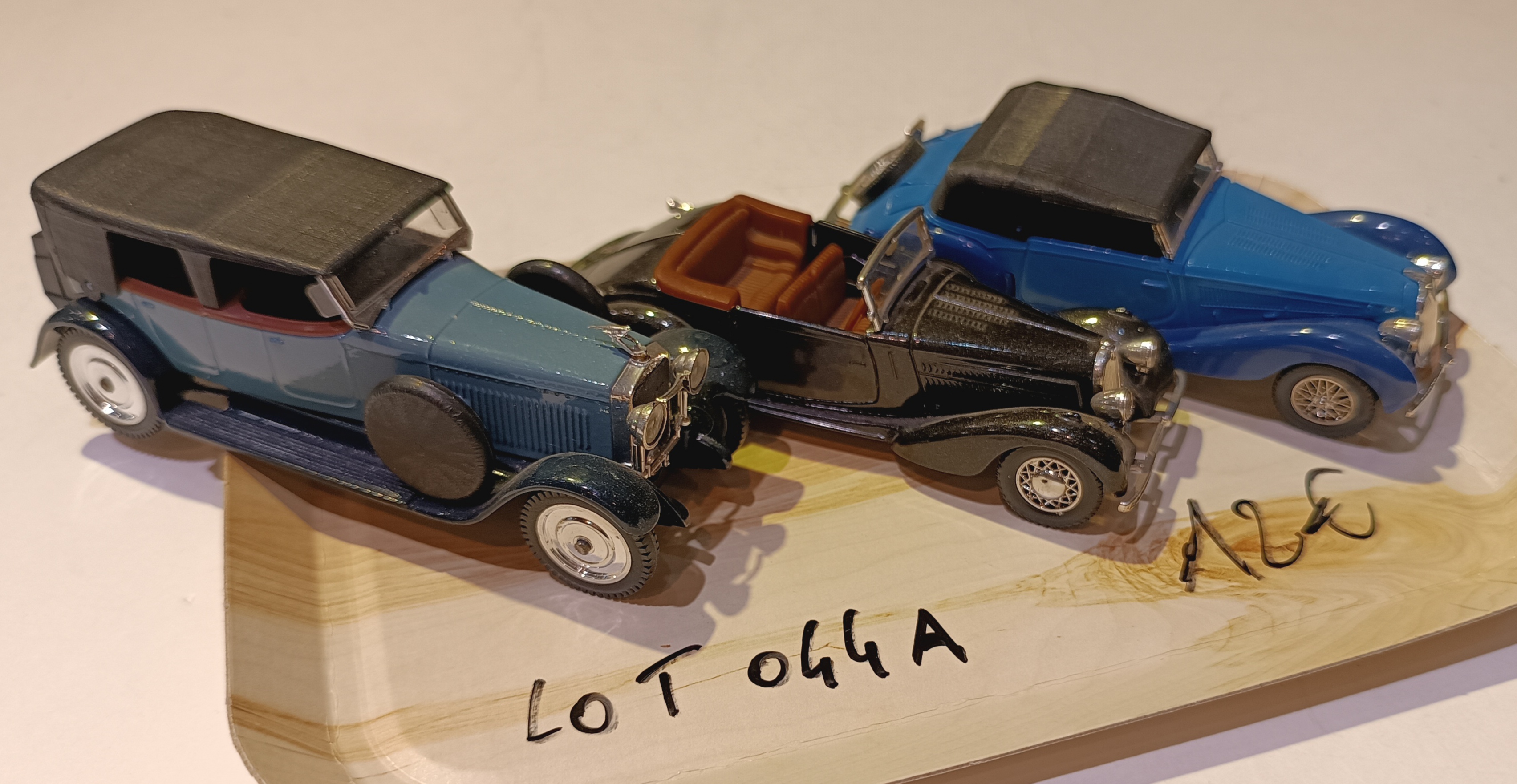 LOT âge d'or Solido 1/43