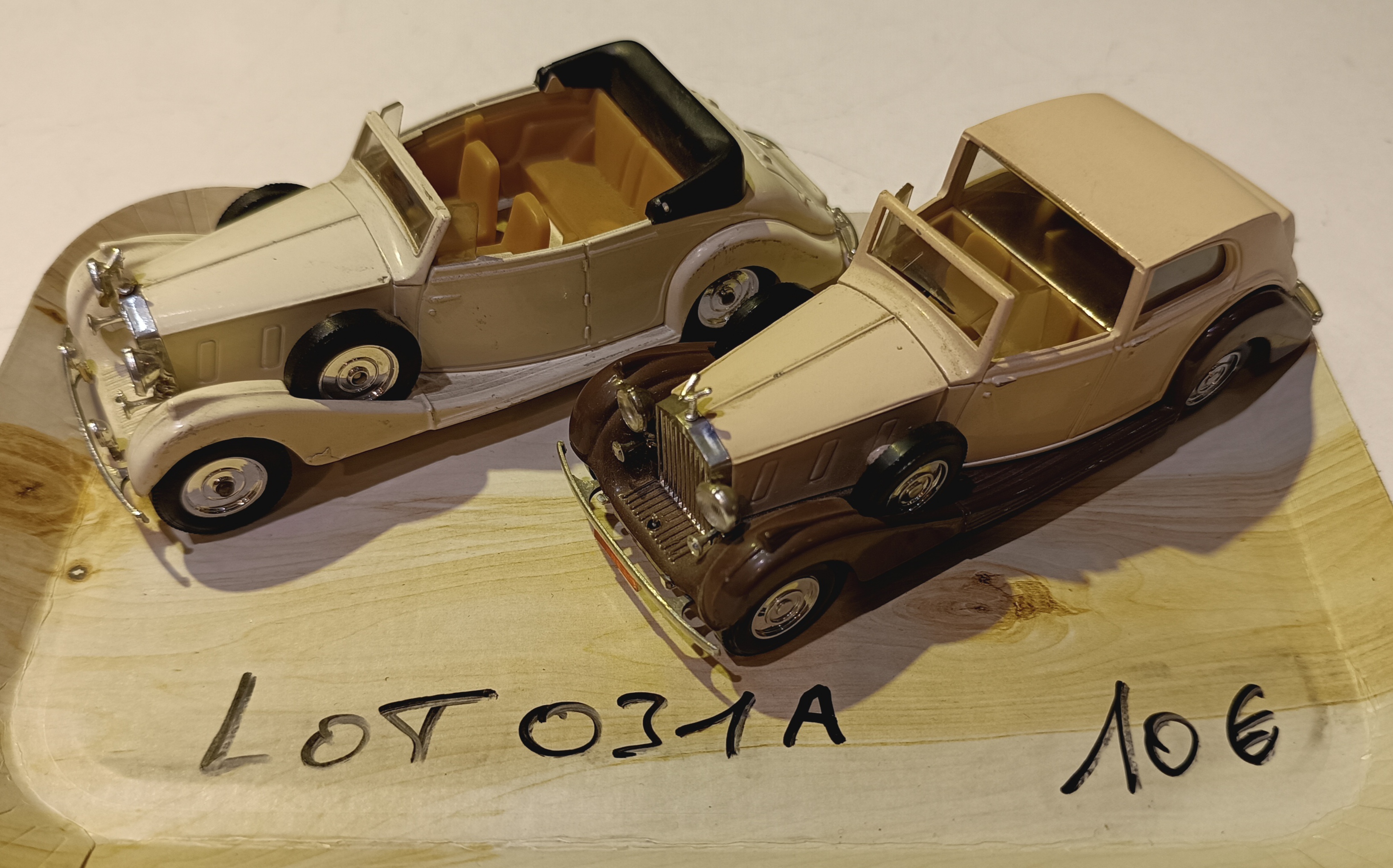 DUO âge d'or Solido 1/43