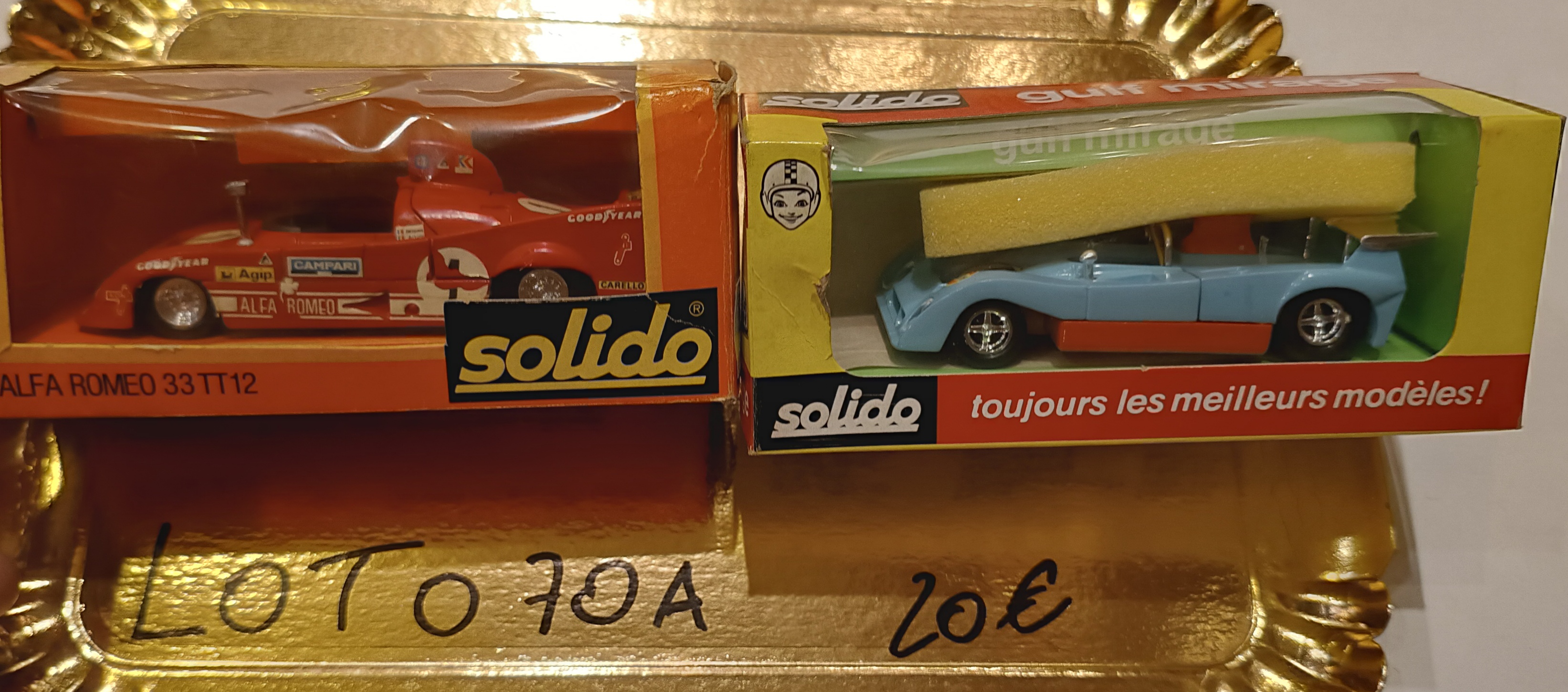 LOT compétition Solido 1/43