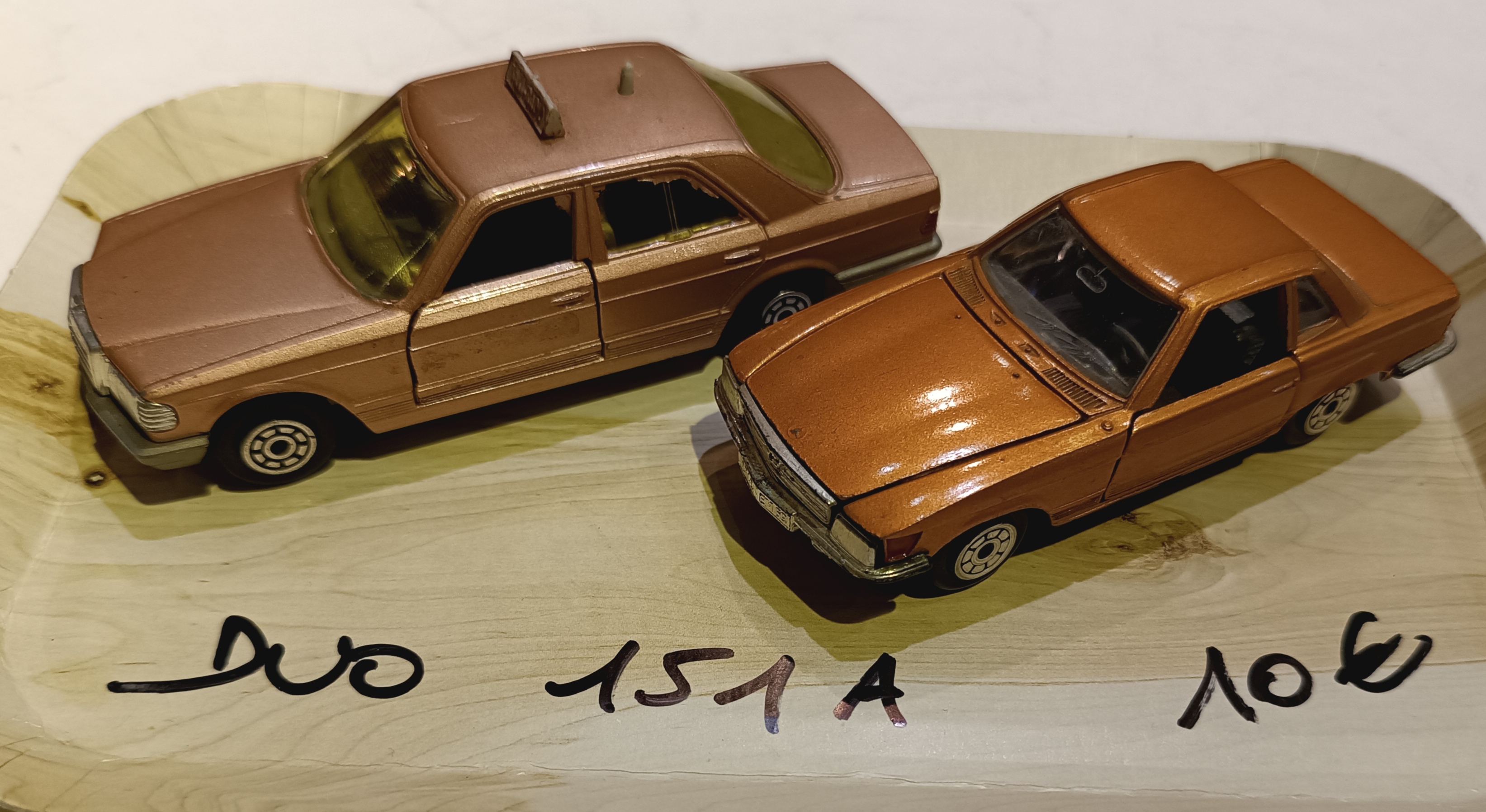 DUO Mercedes Norev 1/43