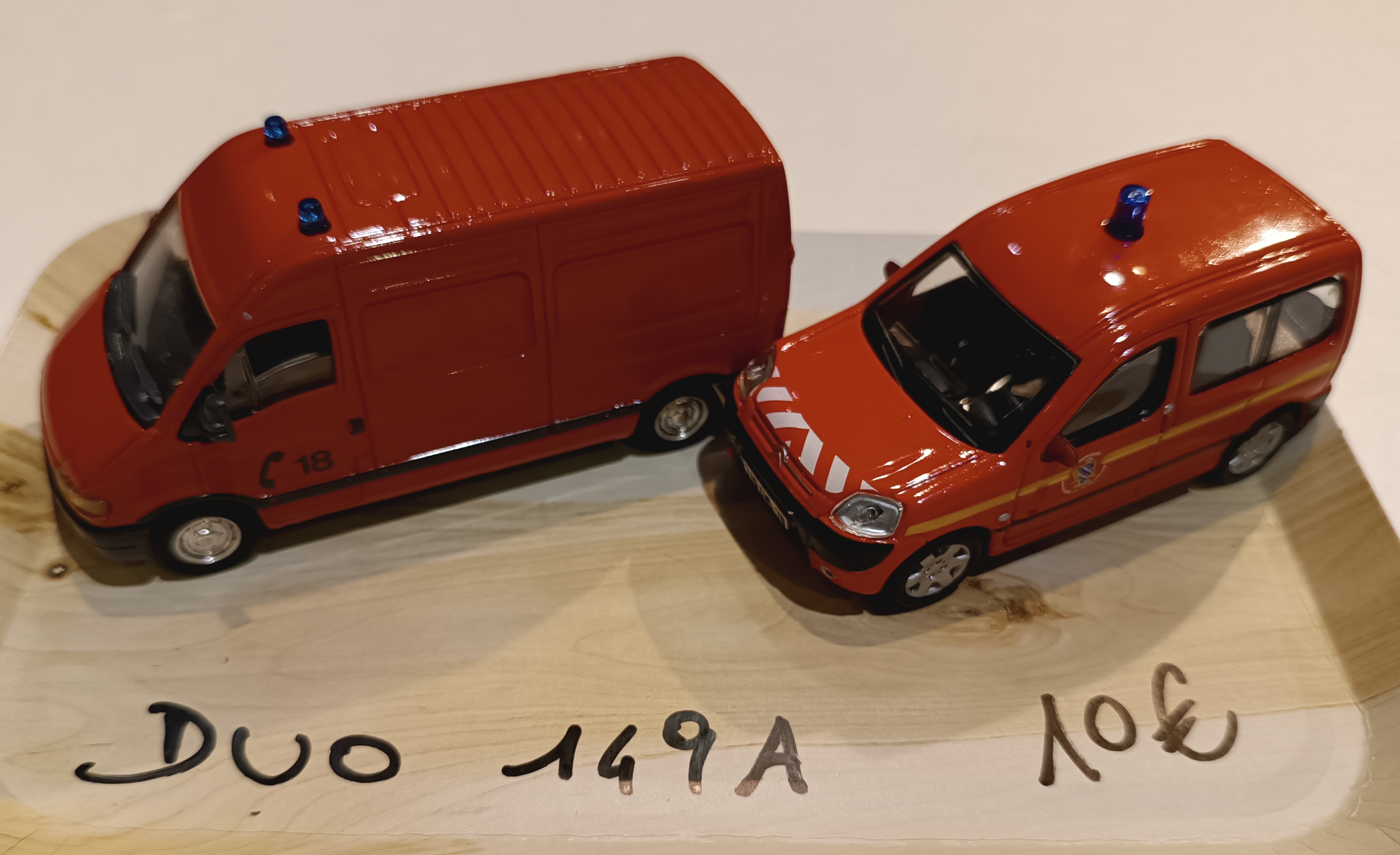 DUO pompiers 1/43